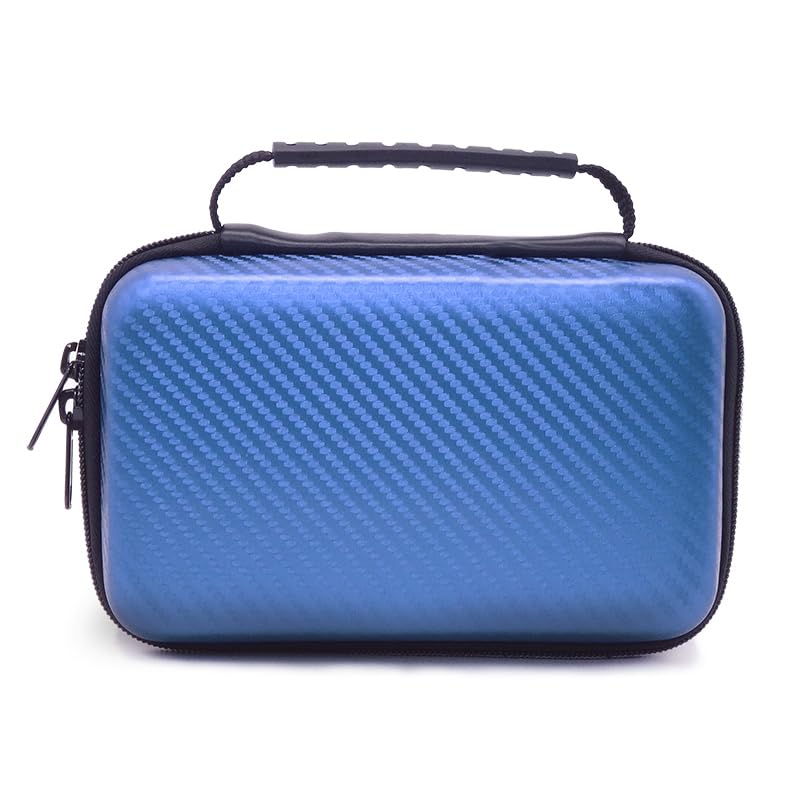 VSEER Carrying Case for Nintendo 3DS XL/New 3DS - Hard Protective Shell Travel Case - Blue - Image 2